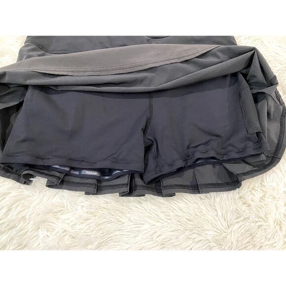 Lululemon Black Pace Setter Skirt/Skort  - Sz. 8 (EUC) - Picture 5 of 8